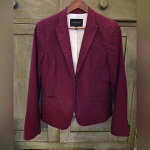 Banana Republic Women's Deep Magenta Blazer